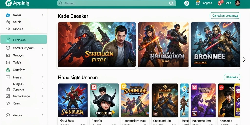Tampilan antarmuka yang menarik dan mudah dinavigasi.
