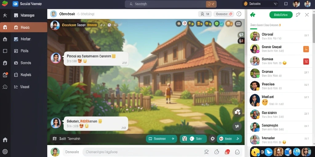 Tampilan antarmuka utama 7GAME yang menarik.