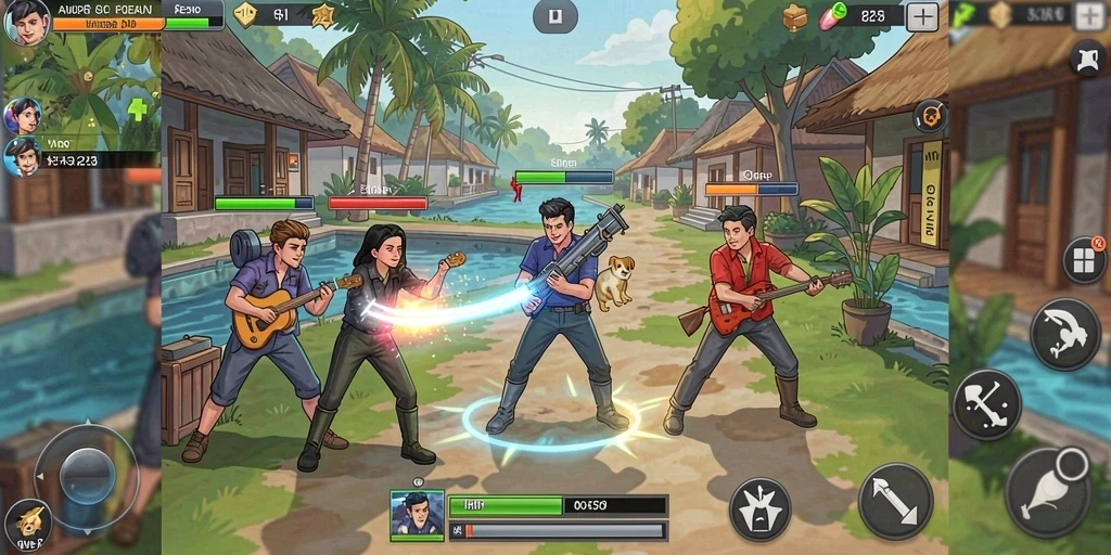 Antarmuka aplikasi yang menarik dan mudah digunakan.