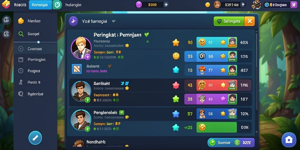 Tampilan antarmuka yang intuitif dan menarik.
