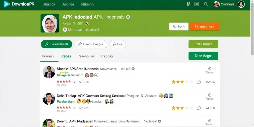 Tampilan utama GIM999 yang menarik.