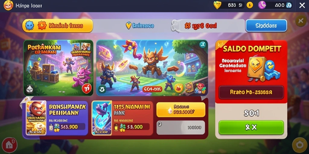 Tampilan antarmuka yang menarik dan mudah digunakan.