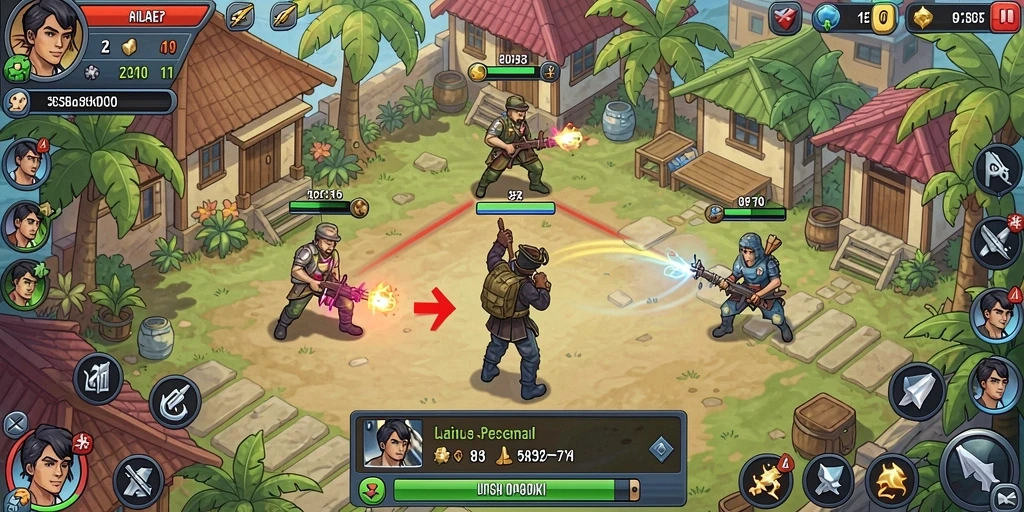 Layar awal permainan HOT51 dengan menu pilihan mode.