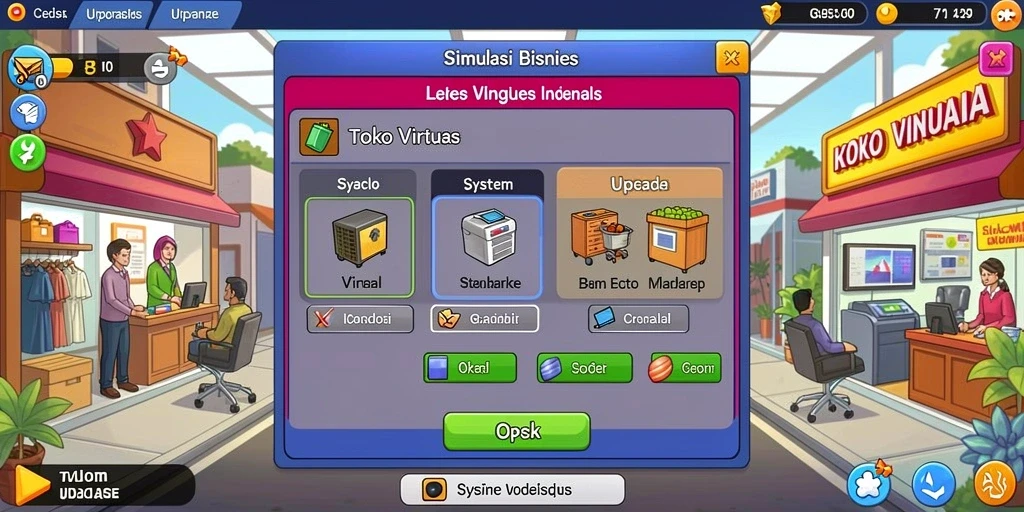 Gambar gameplay yang menampilkan aksi seru.