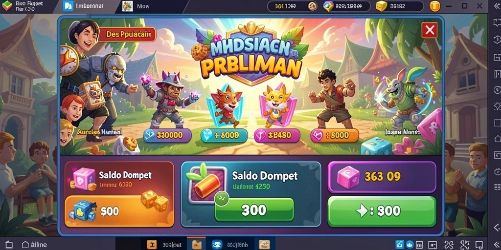 Tampilan menarik dan antarmuka yang user-friendly.