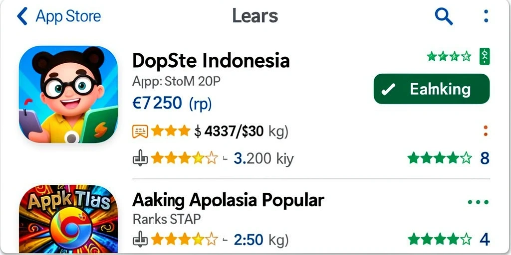 Tampilan awal yang memikat dan mudah dinavigasi.