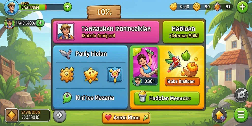 Tampilan utama aplikasi NAGA889 yang menawan.