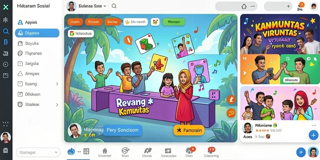 Tampilan antarmuka yang ramah pengguna.