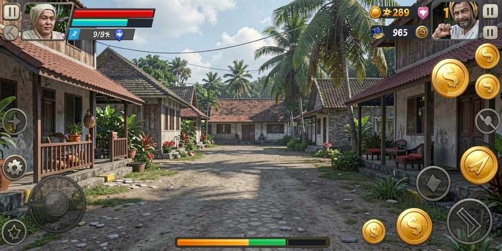 Tampilan antarmuka pengguna yang intuitif dan mudah dipahami.